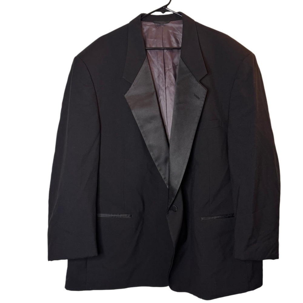 Christian Dior Le Connaisseur Tuxedo Jacket 58 R Black‎